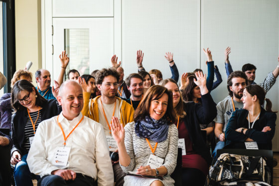 Teilnehmer des openTransfer CAMPs in Schwerin.