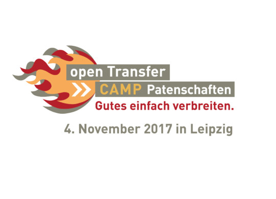 Logo des Barcamps Patenschaften in Leipzig